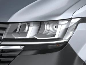 Volkswagen Transporter T61 Panelvan Basic 2020 3D Model