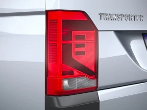 Volkswagen Transporter T61 Panelvan Basic 2020 3D Model