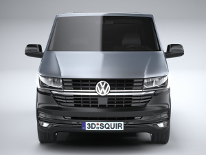 Volkswagen Transporter T61 Panelvan Basic 2020 Model 3D