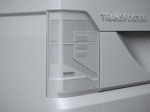 Volkswagen Transporter T61 Panelvan Basic 2020 Model 3D