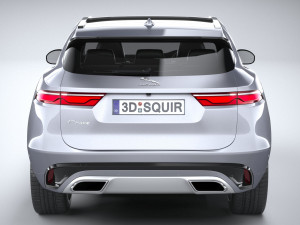 Jaguar F-pace 2021 Model 3D