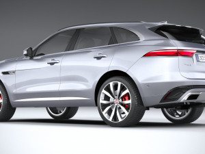 Jaguar F-pace 2021 Model 3D