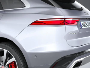 Jaguar F-pace 2021 3D Model