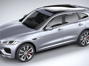 Jaguar F-pace 2021 Model 3D