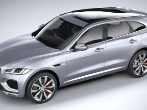 Jaguar F-pace 2021 3D Model
