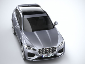 Jaguar F-pace 2021 Model 3D