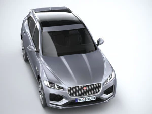Jaguar F-pace 2021 3D Model