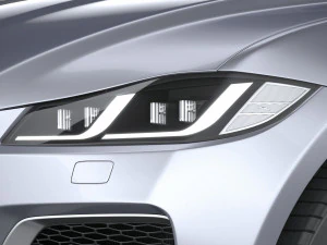 Jaguar F-pace 2021 3D Model