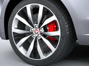Jaguar F-pace 2021 Model 3D