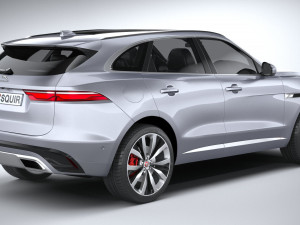 Jaguar F-pace 2021 Model 3D