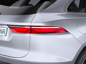 Jaguar F-pace 2021 Model 3D