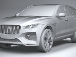 Jaguar F-pace 2021 Model 3D