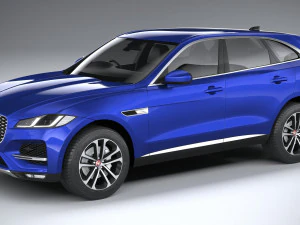 Jaguar F-pace Reguler 2021 Model 3D