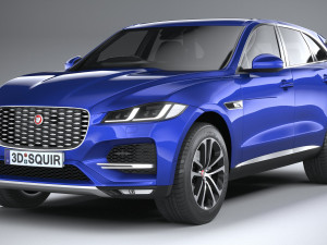 Jaguar F-pace Regular 2021 3D Model
