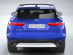 Jaguar F-pace Regular 2021 3D Model