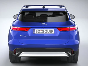 Jaguar F-pace Regular 2021 3D Model