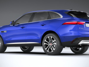 Jaguar F-pace Regular 2021 3D Model