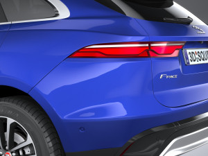 Jaguar F-pace Regular 2021 3D Model