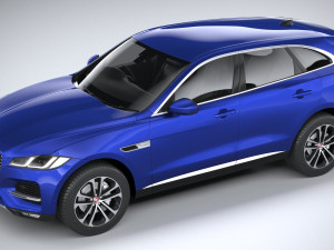 Jaguar F-pace Regular 2021 3D Model