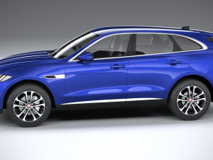Jaguar F-pace Regular 2021 3D Model