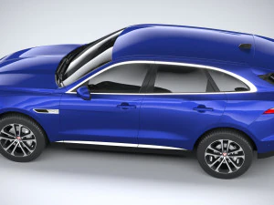 Jaguar F-pace Regular 2021 3D Model