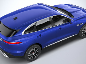 Jaguar F-pace Regular 2021 3D Model