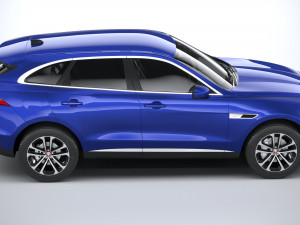 Jaguar F-pace Regular 2021 3D Model