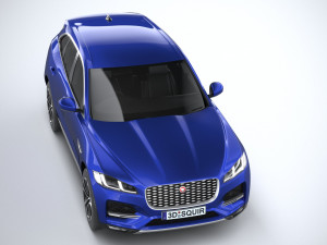 Jaguar F-pace Regular 2021 3D Model