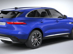 Jaguar F-pace Regular 2021 3D Model