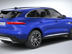 Jaguar F-pace Regular 2021 3D Model