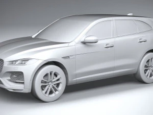 Jaguar F-pace Regular 2021 3D Model