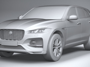 Jaguar F-pace Regular 2021 3D Model