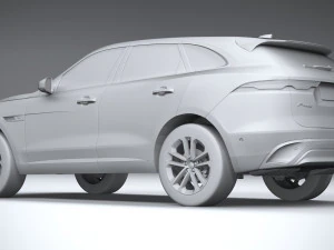 Jaguar F-pace Regular 2021 3D Model