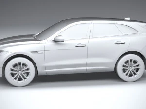 Jaguar F-pace Regular 2021 3D Model