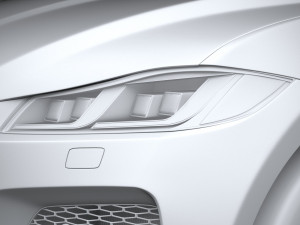 Jaguar F-pace Regular 2021 3D Model
