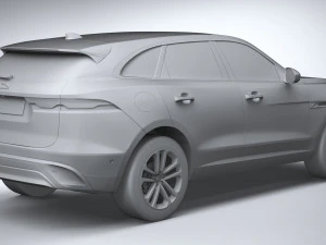Jaguar F-pace Regular 2021 3D Model