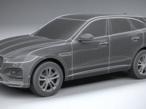 Jaguar F-pace Regular 2021 3D Model