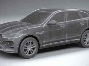 Jaguar F-pace Regular 2021 3D Model