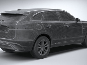 Jaguar F-pace Regular 2021 3D Model