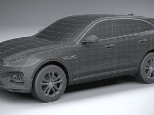 Jaguar F-pace Regular 2021 3D Model