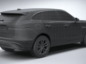 Jaguar F-pace Regular 2021 3D Model