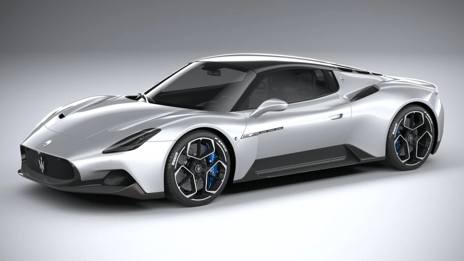 Maserati MC20 2021 3D Model .c4d .max .obj .3ds .fbx .stl .blend 