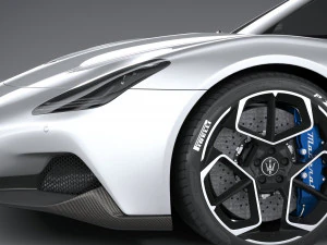 Maserati MC20 2021 3D Model