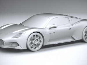 Maserati MC20 2021 3Dモデル