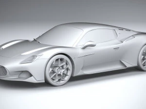 Maserati MC20 2021 3D Model
