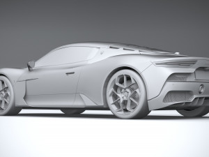 Maserati MC20 2021 3Dモデル