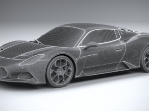 Maserati MC20 2021 3Dモデル