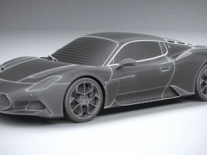 Maserati MC20 2021 3D Model