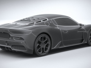 Maserati MC20 2021 3Dモデル