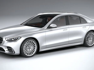 Мерседес-Бенц S-класс AMG 2021 3D Модель